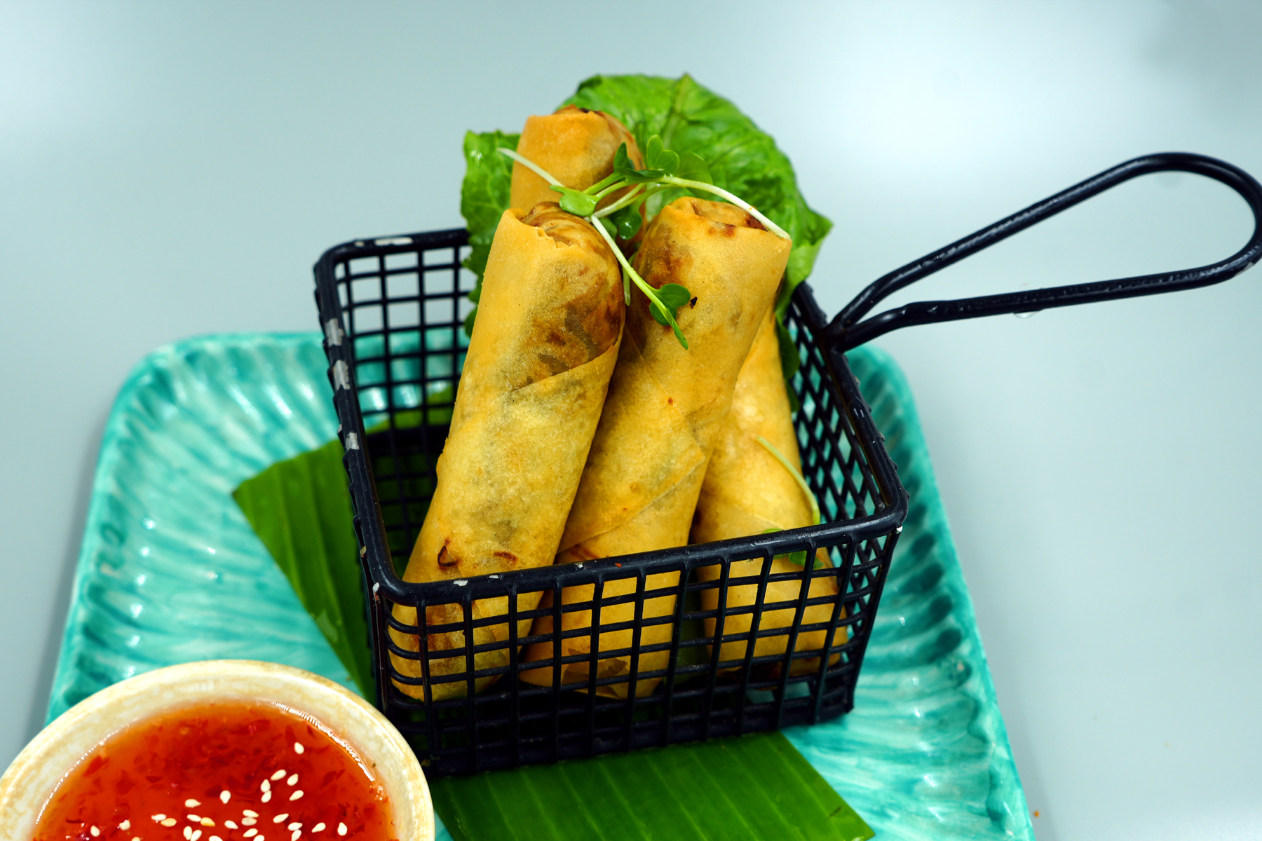 Thai veg spring roll 2 Thai veg spring roll 2